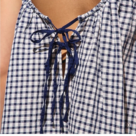 J. Crew Black and White Gingham Mini Dress - Picture 4 of 4